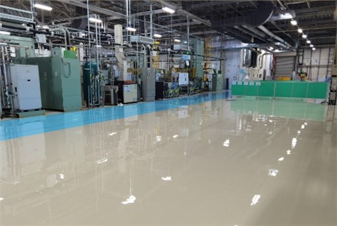 环氧超耐磨自流平地坪工程