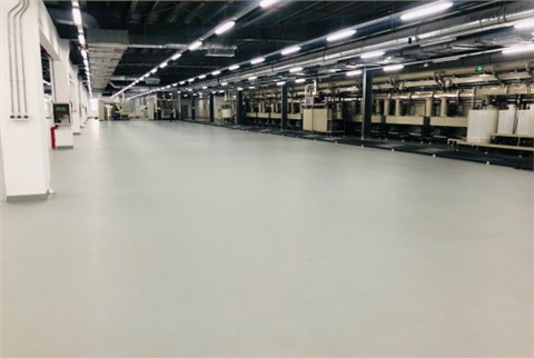 乙烯基三布五涂地坪工程