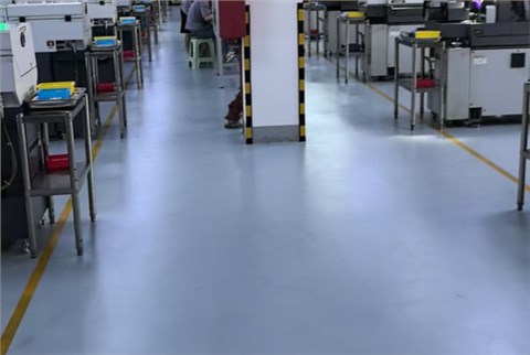 乙烯基砂浆自流平地坪工程