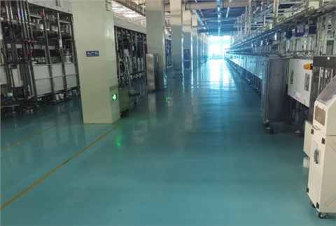 乙烯基重防腐玻璃钢地坪工程