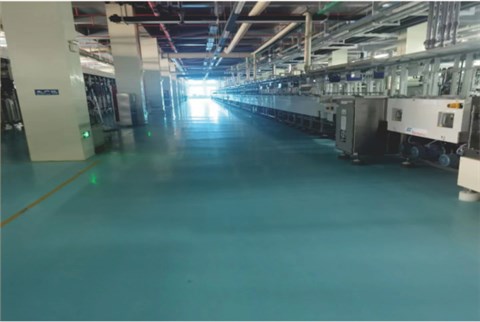 乙烯基重防腐防静电自流平地坪工程