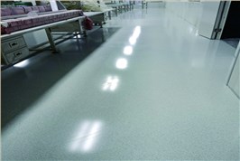 乙烯基重防腐彩砂自流平地坪工程