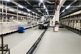 乙烯基三布五涂地坪工程