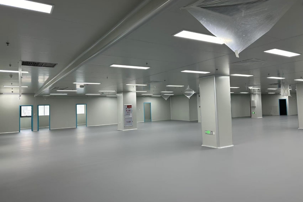 乙烯基重防腐防静电自流平地坪工程