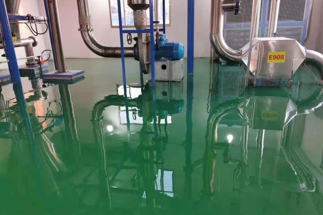 环氧重防腐防静电自流平地坪工程
